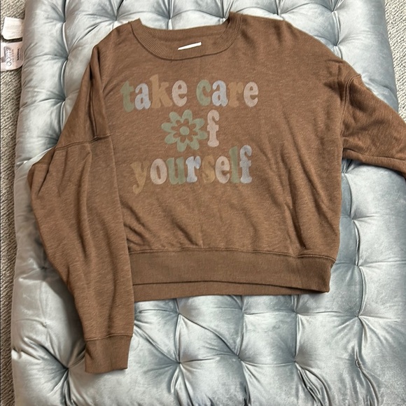 American Eagle Outfitters Tops - American Eagle Outfitters Brown Sweatshirt